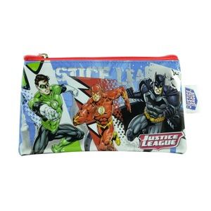 ست 6 در 1 کوله پشتی چرخدار 40 سانتی Justice League مدل Trolly Bag - Promotion Items 6 in 1 - Justice League _کوله پشتی